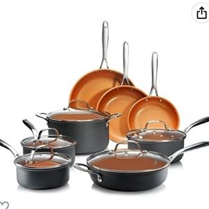 Gotham Steel Pro Pots and Pans Set Nonstick 13 Piece